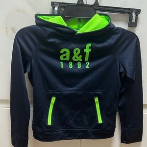 Abercrombie kids fleece lined hoodie sz small
